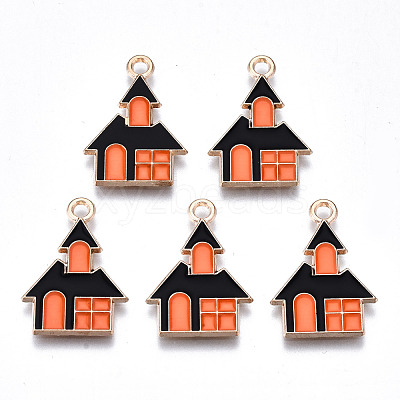 Alloy Enamel Pendants X-ENAM-Q442-007-RS-1