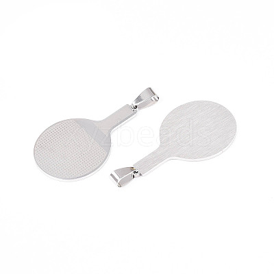 201 Stainless Steel Pendants STAS-T066-81P-1