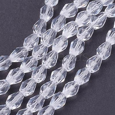 Glass Beads Strands X-GLAA-R024-6x4mm-12-1