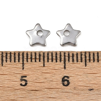 Tarnish Resistant 304 Stainless Steel Five-Pointed Star Charms Pendants STAS-Q171-03-1