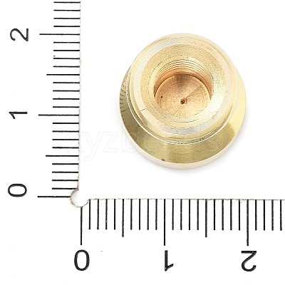 Constellation Golden Tone Wax Seal Brass Stamp Heads STAM-P002-02G-01-1