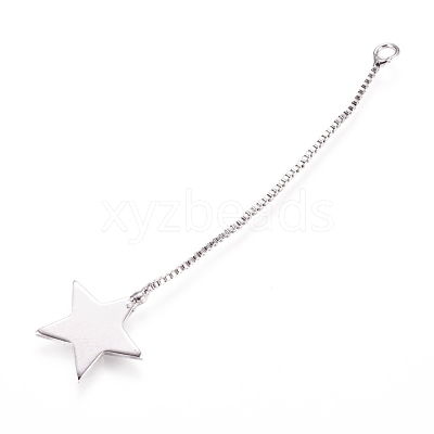 Brass Big Pendants KK-L198-005P-1