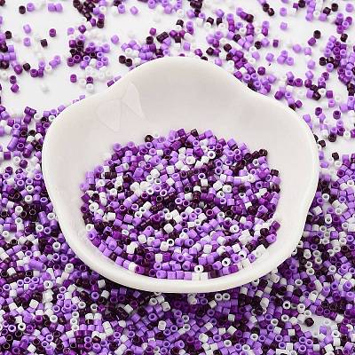 Baking Paint Glass Seed Beads SEED-S042-05B-53-1