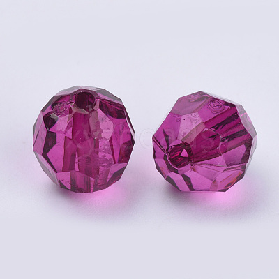 Transparent Acrylic Beads X-TACR-Q257-10mm-V65-1