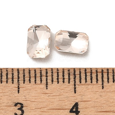 Glass Rhinestone Cabochons RGLA-P037-04A-D261-1
