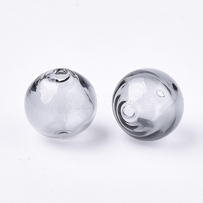Handmade Blown Glass Beads BLOW-T001-32B-06-1