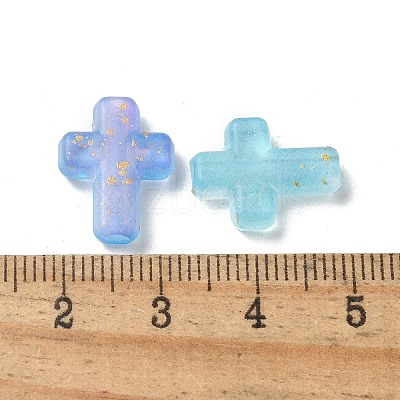 Gradient Color Transparent Acrylic Beads X1-OACR-M023-03G-1