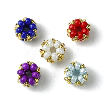 MIYUKI Round Rocailles Seed Beads Beaded Charms PALLOY-MZ00207-1