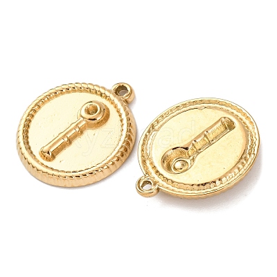 304 Stainless Steel Pendants STAS-P432-01E-G-1