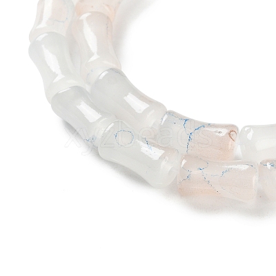 (Defective Closeout Sale: Fading) Baking Varnish Glass Beads Strand GLAA-XCP0001-51-1