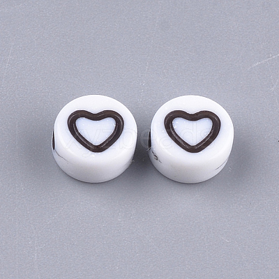 Craft Style Acrylic Beads MACR-T023-24B-1