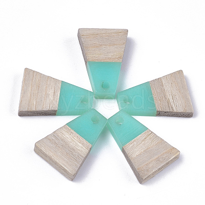 Resin & Wood Pendants RESI-S358-52M-1