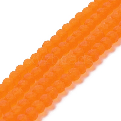 Transparent Glass Beads Strands EGLA-A034-T3mm-MD25-1