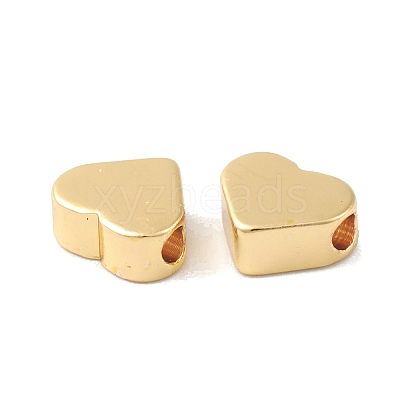 Rack Plating Brass Beads KK-G452-31G-1