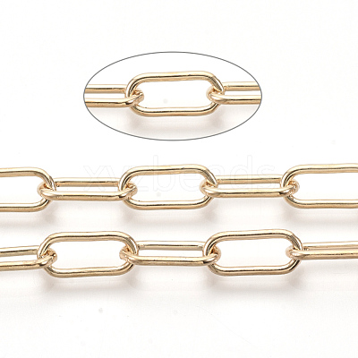 Unwelded Iron Paperclip Chains CH-S125-09A-LG-1