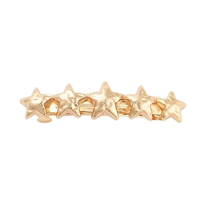 Alloy Hair Barrettes OHAR-H010-01G-KCG-1