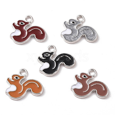 Alloy Enamel Pendants ENAM-B054-03P-1