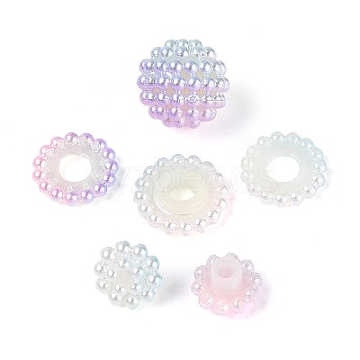 Imitation Pearl Acrylic Beads OACR-T004-15mm-11-1