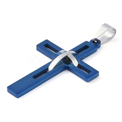 304 Stainless Steel Pendants STAS-O108-67-1