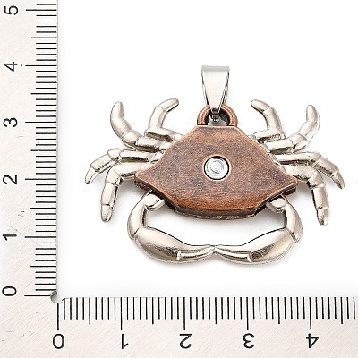 Tibetan Style Alloy Pendants FIND-C081-01B-01-1
