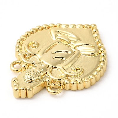 Eco-Friendly Rack Plating Brass Pendants KK-R143-18G-1