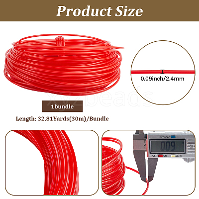 30M Plastic Imitation Cane Wire Cord OCOR-GF0005-39B-1