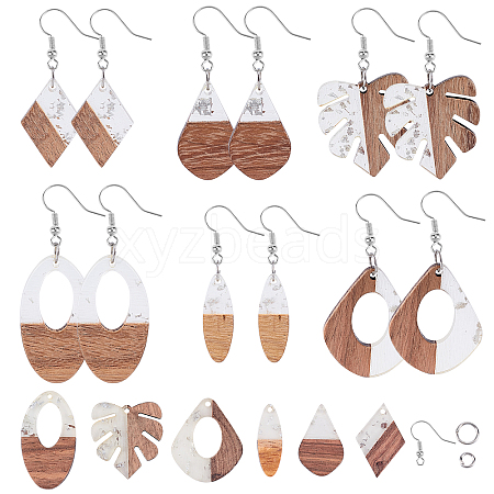 SUNNYCLUE DIY Dangle Earring Making Kits DIY-SC0001-86P-1