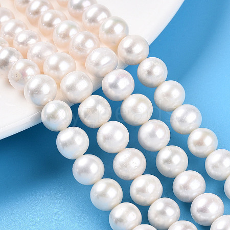 Natural Cultured Freshwater Pearl Beads Strands PEAR-N016-08B-1