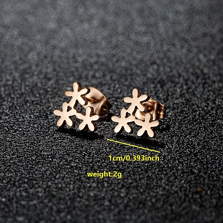 201 Stainless Steel Stud Earrings FS-WGB18B1-23-1