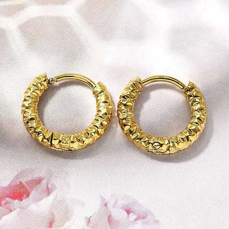 304 Stainless Steel Hoop Earrings for Women EJEW-M068-13A-G-1