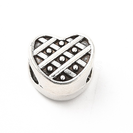 Tibetan Style Alloy European Beads PALLOY-P293-134AS-1