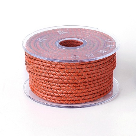 Braided Cowhide Cord WL-I004-6mm-26-1