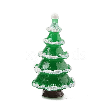 Christmas Resin Figurine Statues DJEW-M018-01B-1