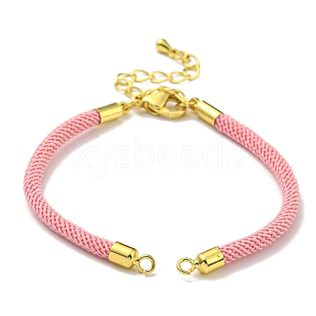 Nylon Cords Bracelet Makings Fit for Connector Charms AJEW-P116-02G-09-1