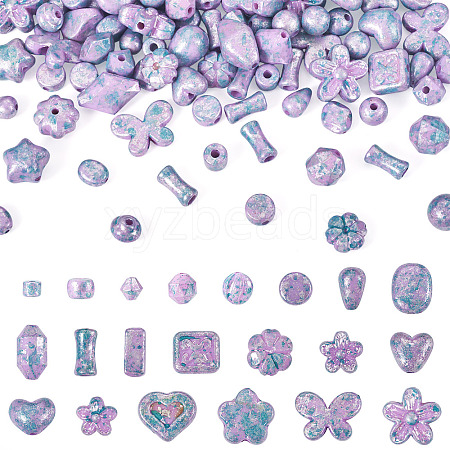 50G Opaque Acrylic Beads OACR-TA0003-85-1