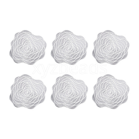 Hollow Rose PVC Hot Pads Holders X1-BT-TAC0001-03A-1
