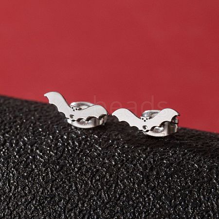 Stainless Steel Stud Earrings for Women PW-WGFE412-10-1