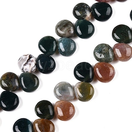 Natural Indian Agate Beads Strands G-T138-113-1