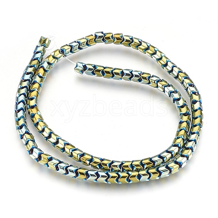 Electroplate Non-magnetic Synthetic Hematite Bead Strands G-I208-19-D-1