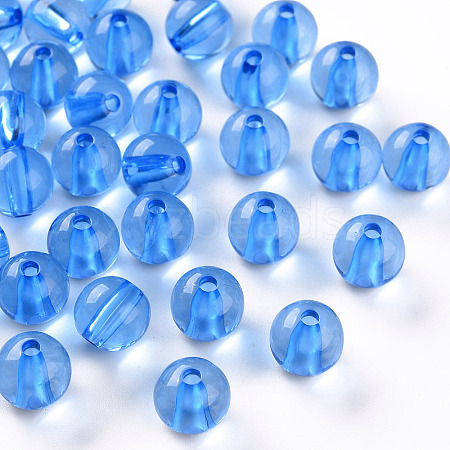 Transparent Acrylic Beads MACR-S370-A10mm-759-1