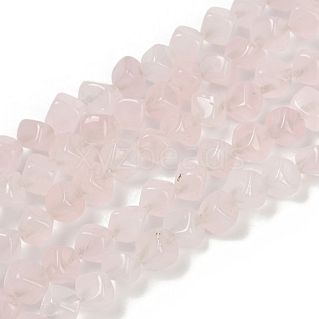 Natural Rose Quartz Beads Strands G-A257-A06-01-1