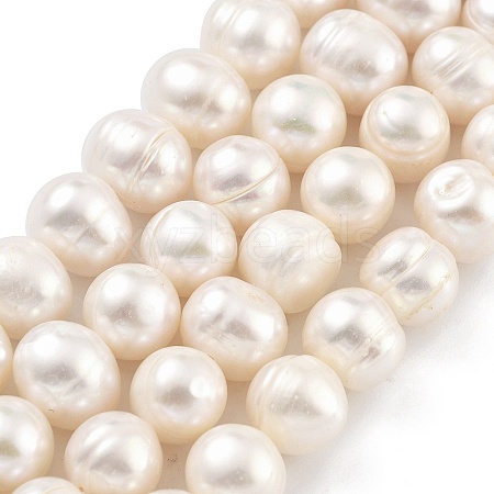 Natural Cultured Freshwater Pearl Beads Strands PEAR-C003-14F-1