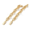 Brass Ends with Chains KK-P283-30G-1