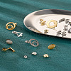 48Pcs 12 Styles 201 Stainless Steel Stud Earring Findings EJEW-TA0001-06-20