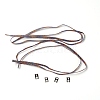 Polyester Shoelaces DIY-WH0225-79C-1