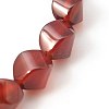 Natural Red Agate Beads Strands G-G306-6x8mm-02A-1