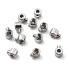 304 Stainless Steel Crimp Beads STAS-L216-51P-1