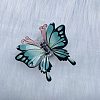 Butterfly Plastic Claw Hair Clips PW-WGC2CB3-04-1