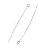 Tarnish Resistant 304 Stainless Steel Eye Pins STAS-I097-089-04P-2