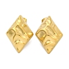 Ion Plating(IP) 304 Stainless Steel Stud Earrings EJEW-H013-25G-1